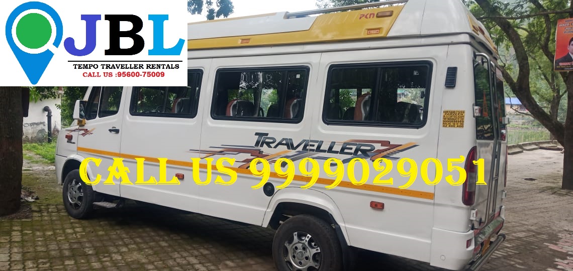 Rent Tempo Traveller Gurgaon to Tirthan Valley